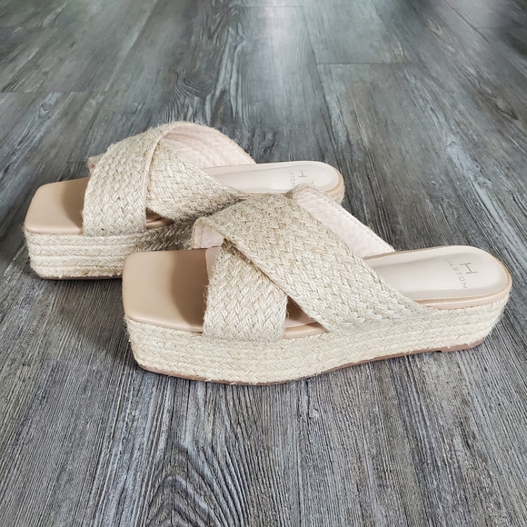 Halston espadrille platform sandals - Picture 4 of 7